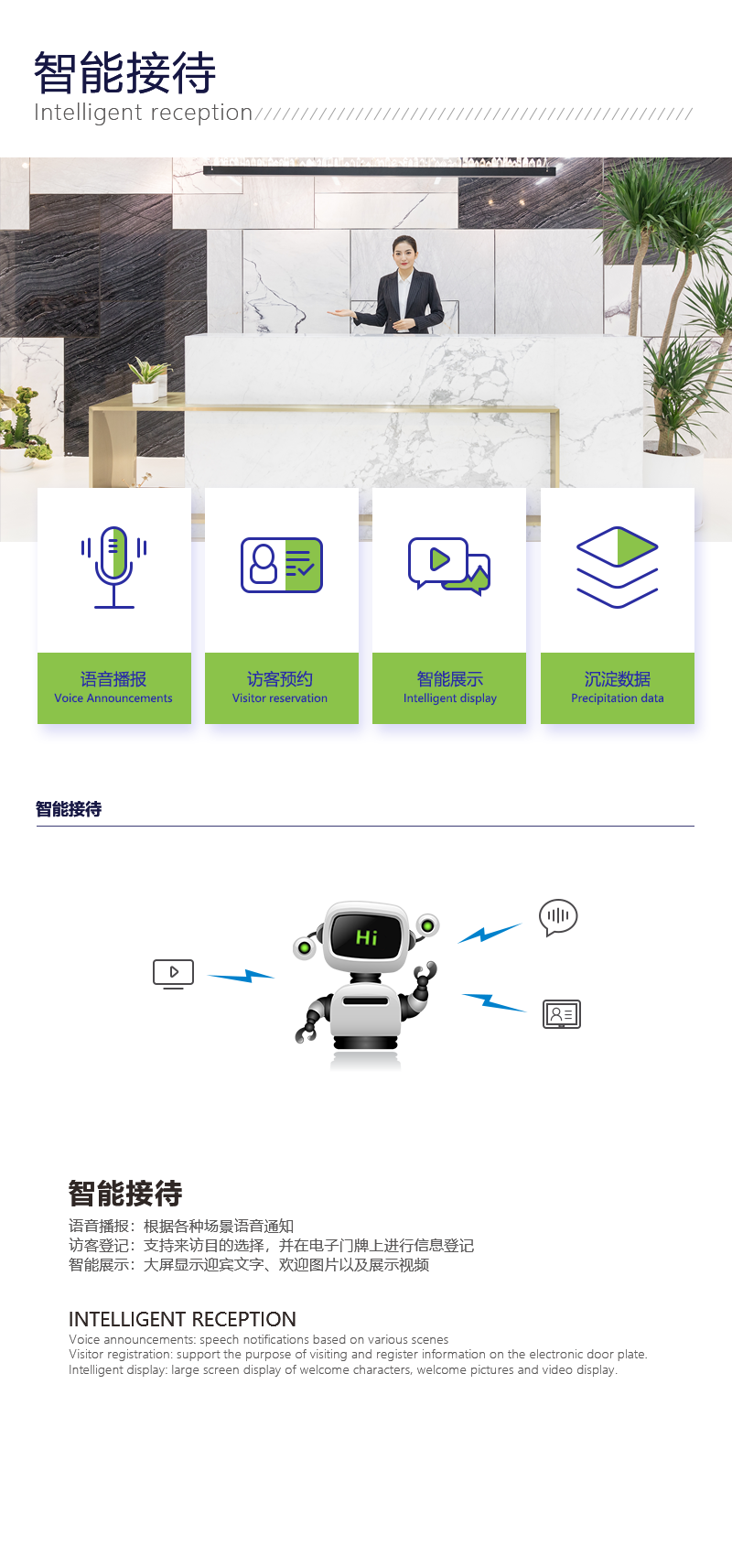 智能接待